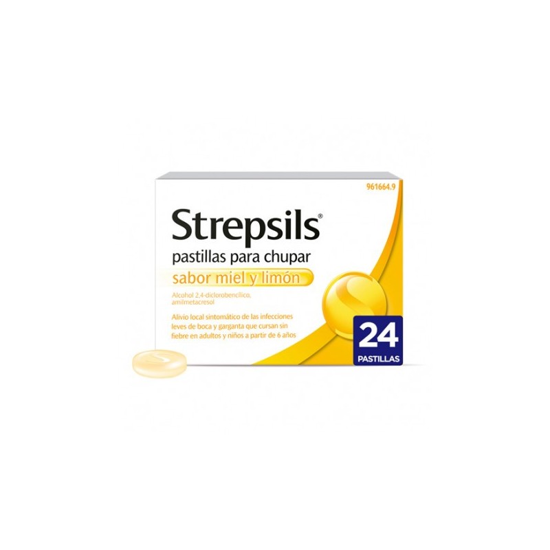 Comprar Strepsils Pastillas Para Chupar Miel Limon A Precio Online