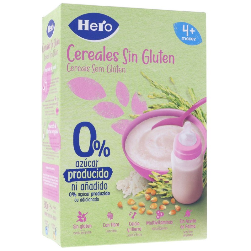 Comprar Hero Baby Papilla Cereales Sin Gluten G A Precio Online