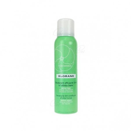 Comprar klorane desodorante a la altea blanca muy suave spray 150 ml