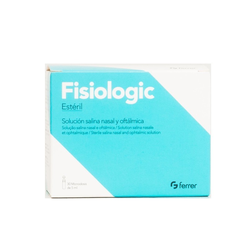 Comprar Fisiologic Solucion Salina Nasal Y Oftalmica 5 Ml 30 Uds A Precio Online