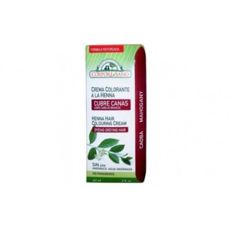 Comprar crema colorante henna caoba 60ml.