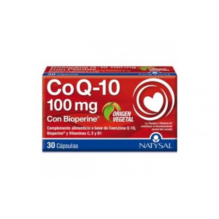 Comprar coenzima q10 100mg. con bioperine 30cap.