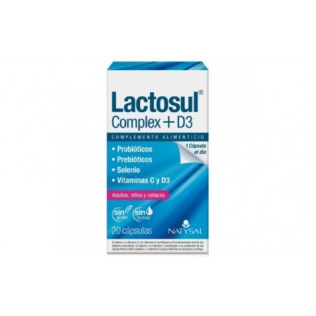 Comprar lactosul complex d3 20cap.