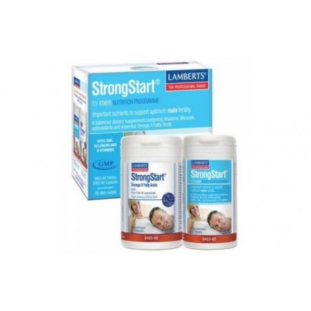 Comprar pack strongstart para hombres 60comp 60cap.