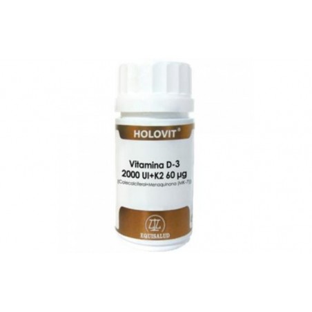 Comprar holovit vit. d3 2000ui+k2 60mcg+menaquinona 50cap.