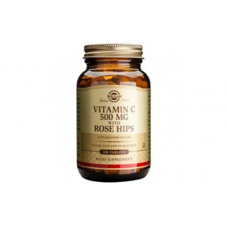 Comprar vitamina c 500mg rose hips 100com.