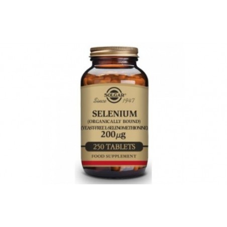 Comprar selenio 200mcg (sin levadura) 250comp.