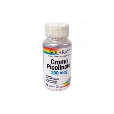 Comprar chromium picolinato 200mcg. 50comp.