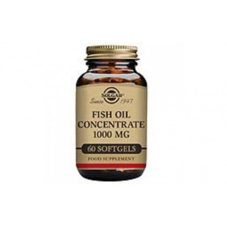 Comprar aceite de pescado concentrado 1000mg 60cap.