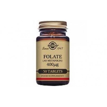 Comprar folato (como metafolin) 400mcg. 50comp.