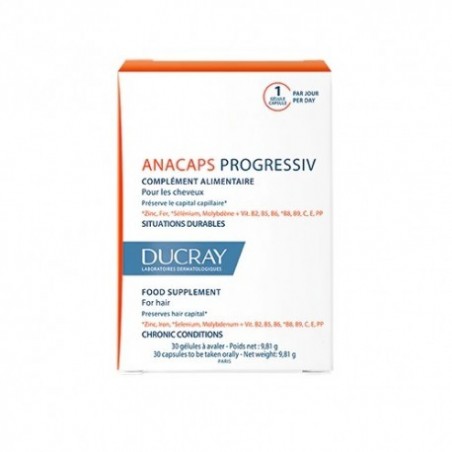 Comprar ducray anacaps progressiv 30 cápsulas