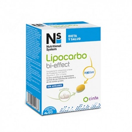 Comprar ns lipocarbo bi-effect 60 comprimidos