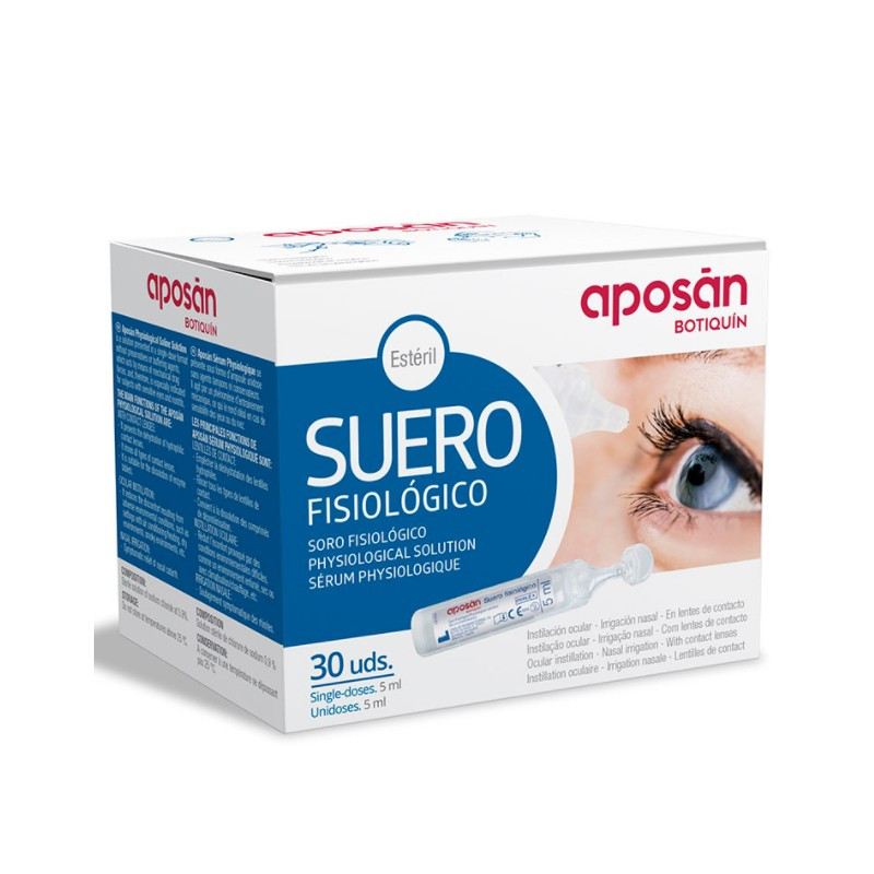 Comprar Aposan Suero Fisiologico 30 Monodosis A Precio Online