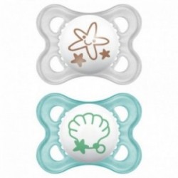 Broche para chupete y cubierta de proteccion - mam clip it! & cover (1  unidad color gris)