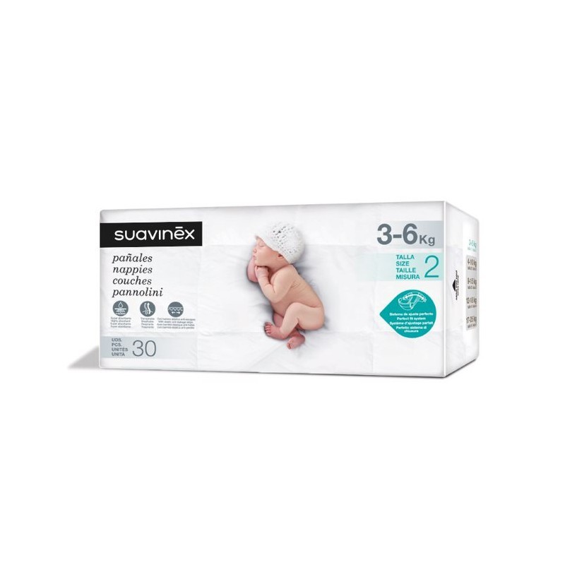 Comprar suavinex pañal infantil recién nacido de 3-5 kg 36 uds a precio  online