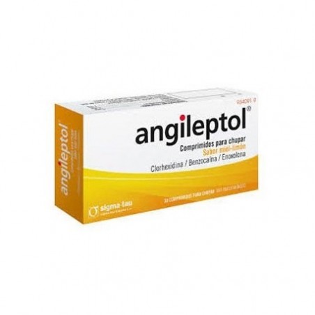 Comprar angileptol 30 comprimidos para chupar miel-limon