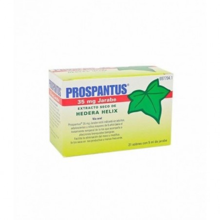 Comprar prospantus 35 mg 21 sobres jarabe 5 ml