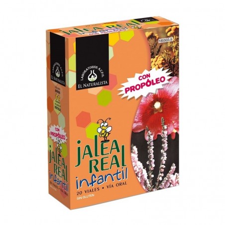 Comprar jalea real infantil con propoleo 20viales