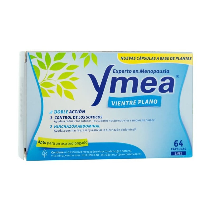 Comprar Ymea Vientre Plano 64 Caps Nueva Formula A Precio Online