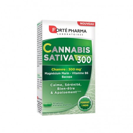 Comprar forté pharma cannabis sativa 300 30 cápsulas