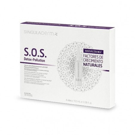 Comprar singuladerm s.o.s. detox-pollution 4 viales