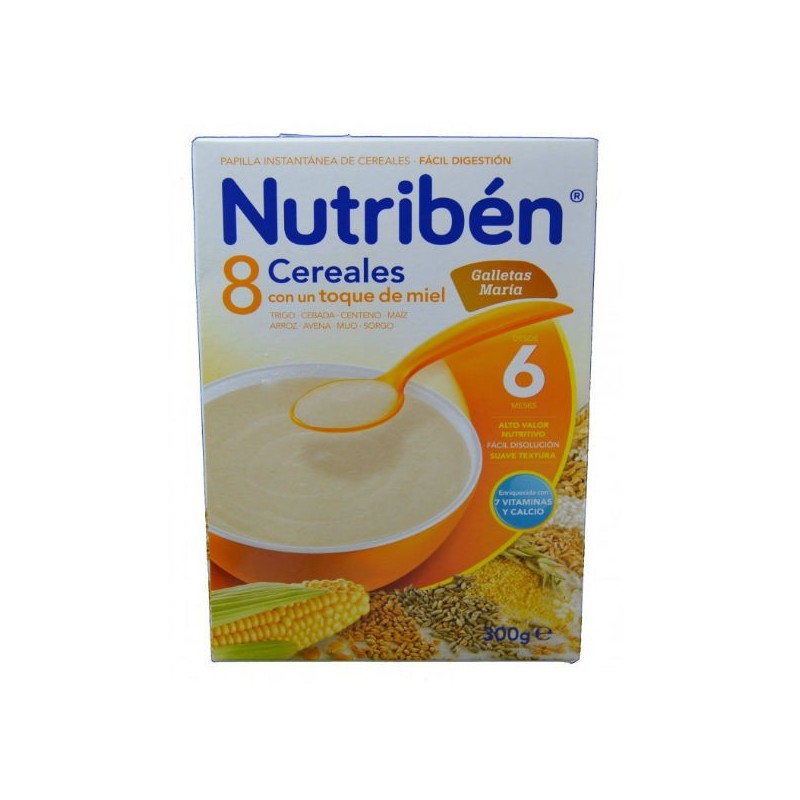 Nutribén 8 Cereales Miel Galleta mejor precio