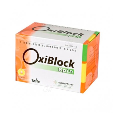 Comprar oxiblock spin 15 sobres