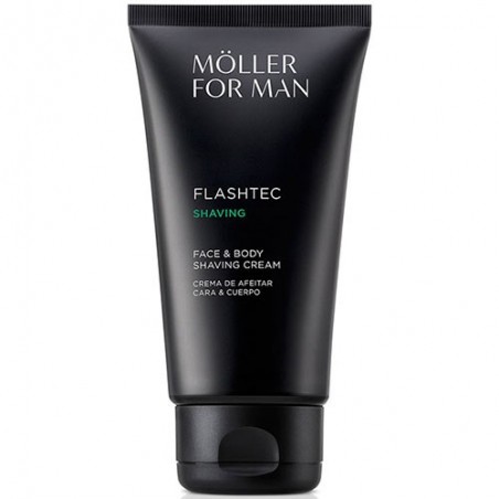 Comprar Moller For Man Flashtec Shaving Crema de Afeitar Cara y Cuerpo 125 ml