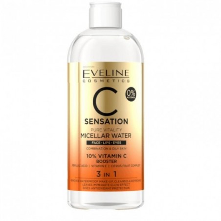 Comprar Eveline C Sensation Pure Vitality 3 en 1 Agua Micelar