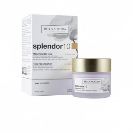 Comprar Bella Aurora Crema De Noche Regeneradora Anti Edad Splendor 10 50 ml