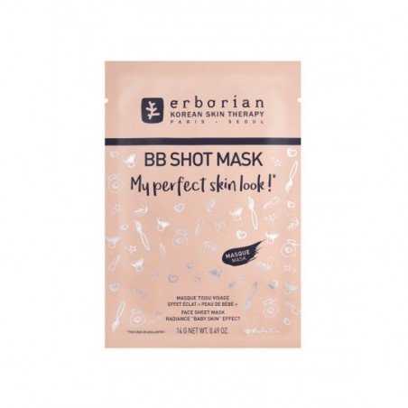 Comprar Erborian BB Shot Mask Face Sheet Mask Radiance Baby Skin Effect