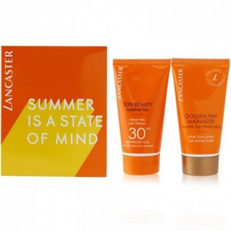 Comprar Lancaster Set Summer Is A State of Mind - Sun Beauty Sublime Tan SPF30+Golden Tan Maximizer Loción Para Después del Sol