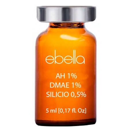 Comprar Ebella Vial Ácido Hialurónico 1% + DMAE 1% + Silicio 0,5% 5 ml