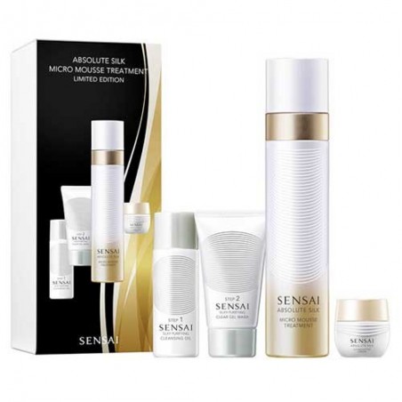 Comprar Estuche Sensai Absolute Silk Micro Mousse Treatment 90 ml + Regalo