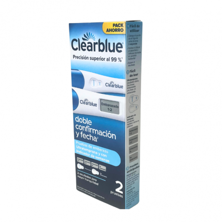 Comprar clearblue test de embarazo ultratemprana + test con indicador de semanas 2 und