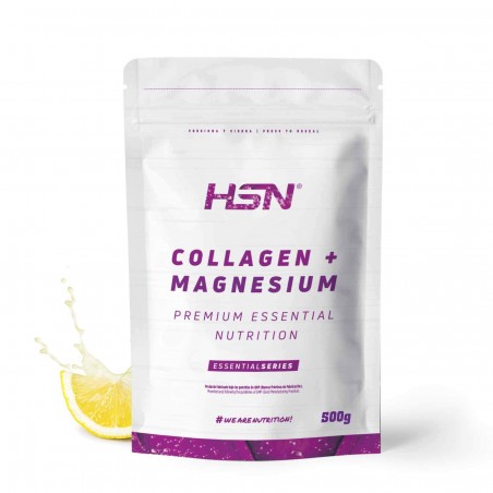 Comprar hsn colageno + magnesio 2.0 500g en polvo sabor limón