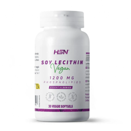 Comprar hsn lecitina de soja vegano 1200 mg 30 perlas