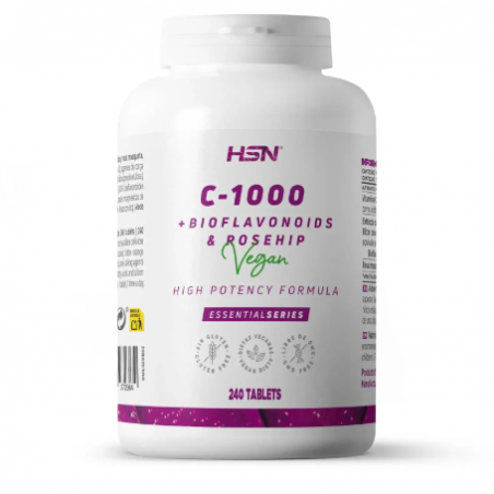 Comprar hsn c-1000 + bioflavonoids & rosehip vegano 240 comprimidos