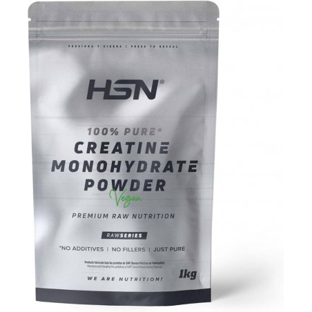 Comprar hsn creatine monohydrate powder 100% puro vegano 1kg