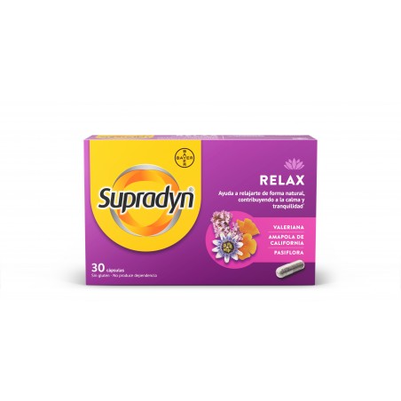 Comprar supradyn relax 30 cápsulas