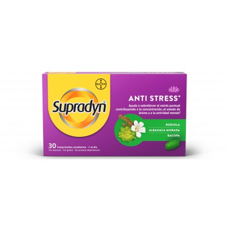 Comprar supradyn anti stress 30 comprimidos