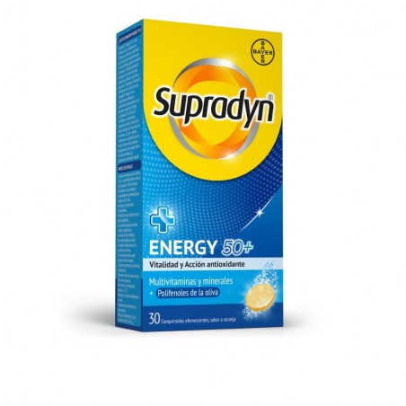 Comprar supradyn energy 50+ 30 comprimidos efervescentes