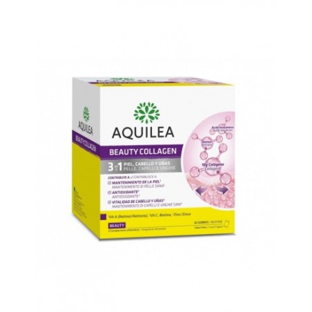 Comprar aquilea beauty collagen 3 en 1 piel, cabello y uñas 30 sobres