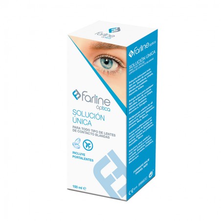 Comprar farline solución única lentes de contacto 100 ml