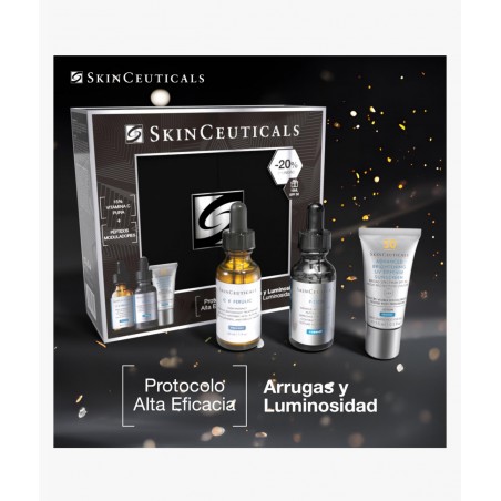 Comprar skinceuticals pack protocolo arrugas y luminosidad