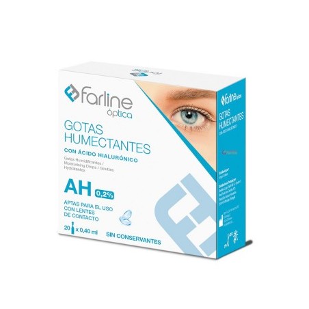 Comprar farline gotas humectantes ah 0.2% 20 monodosis