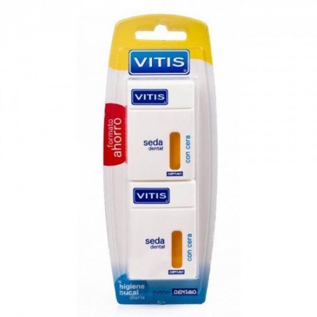 Comprar VITIS FIO DENTAL COM CERA 50 M 2 PCS DUPLO