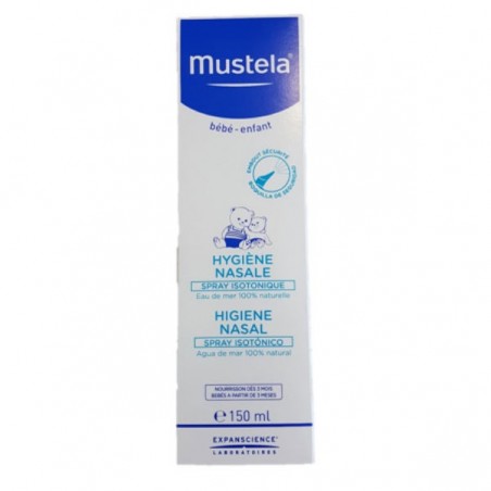 Comprar MUSTELA HIGIENE NASAL ÁGUA DO MAR 150ML ISOTÓNICA EM SPRAY