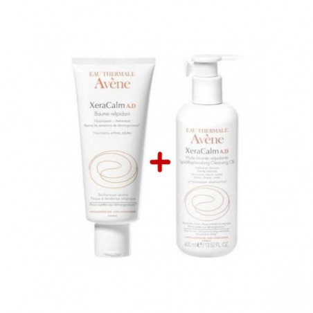 Comprar AVENE BÁLSAMO DE XERACALM + ÓLEO DE LIMPEZA COM REPOSIÇÃO DE LÍPIDOS