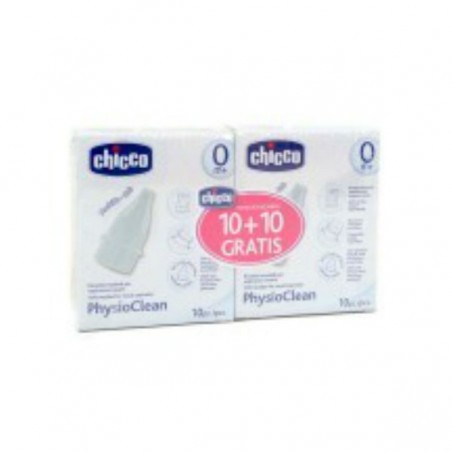 Comprar CHICCO DUPLO ASPIRADOR NASAL FISIOCLEAN REFIL +0M